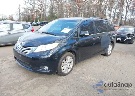 2013 Toyota Sienna Limited 7 Passenger из США, поврежденный, VIN 5TDDK3DC7DS069854